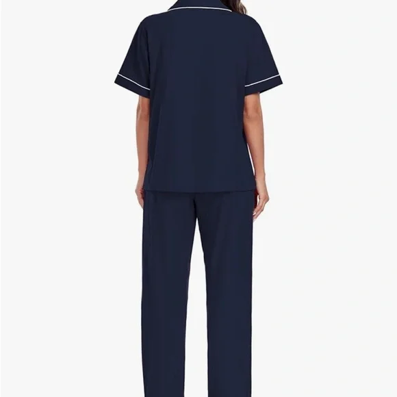 Navy Women's Pajama Set - Picture 2 of 5
